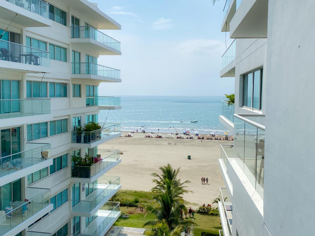 Apartamento en Cartagena con vista al mar Exterior foto