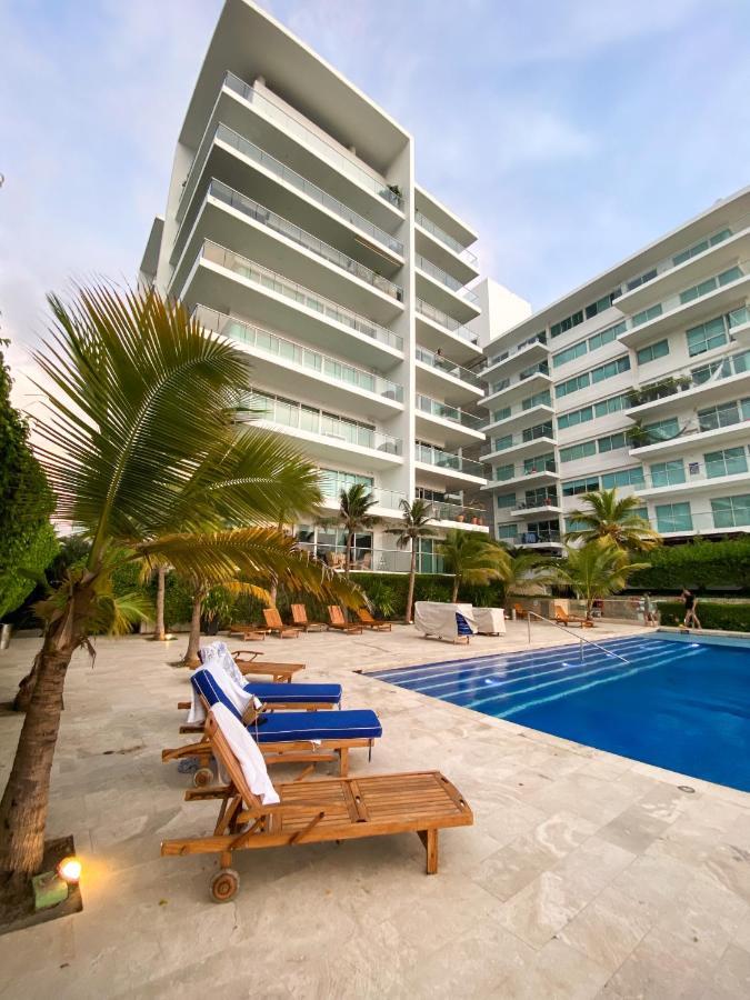 Apartamento en Cartagena con vista al mar Exterior foto