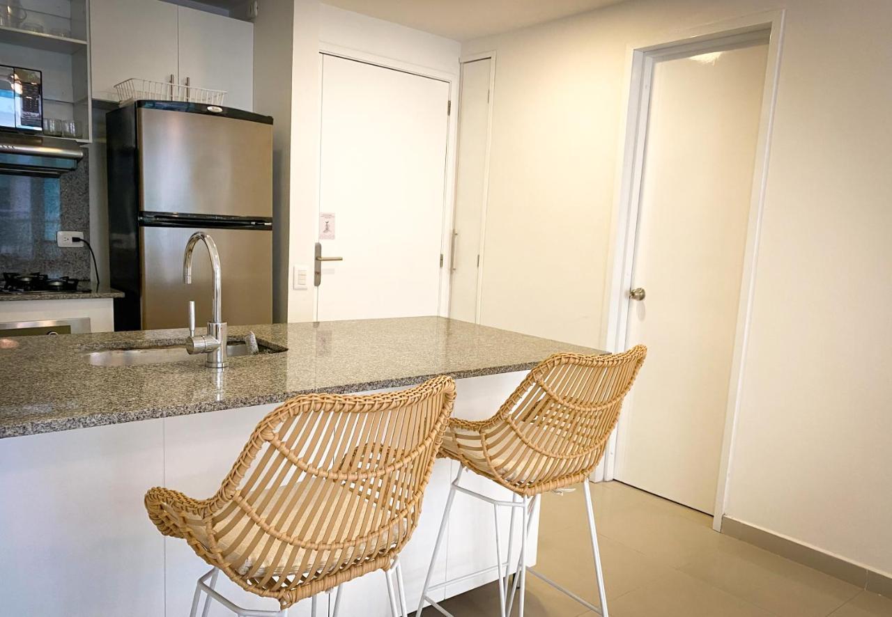 Apartamento en Cartagena con vista al mar Exterior foto
