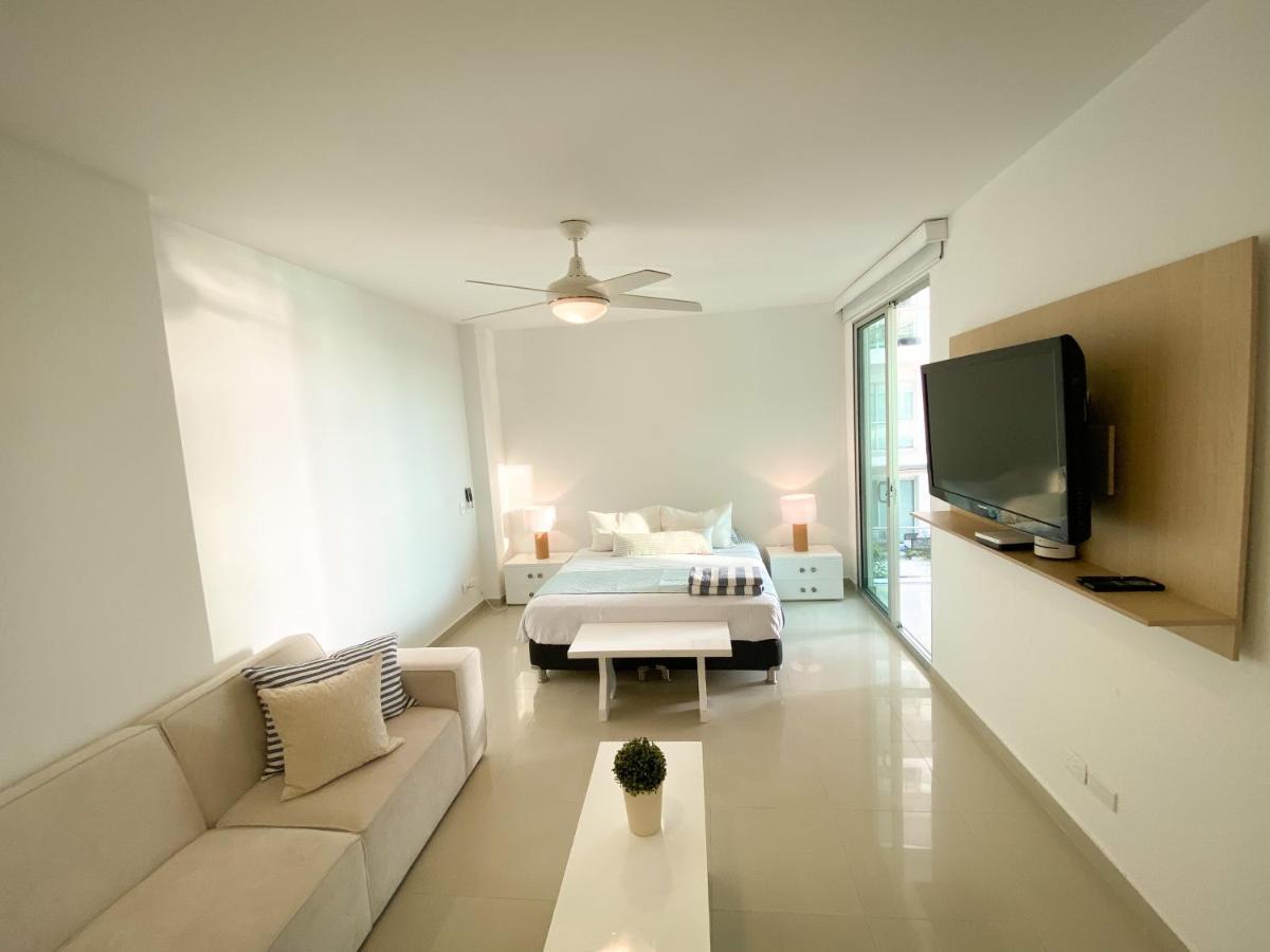 Apartamento en Cartagena con vista al mar Exterior foto