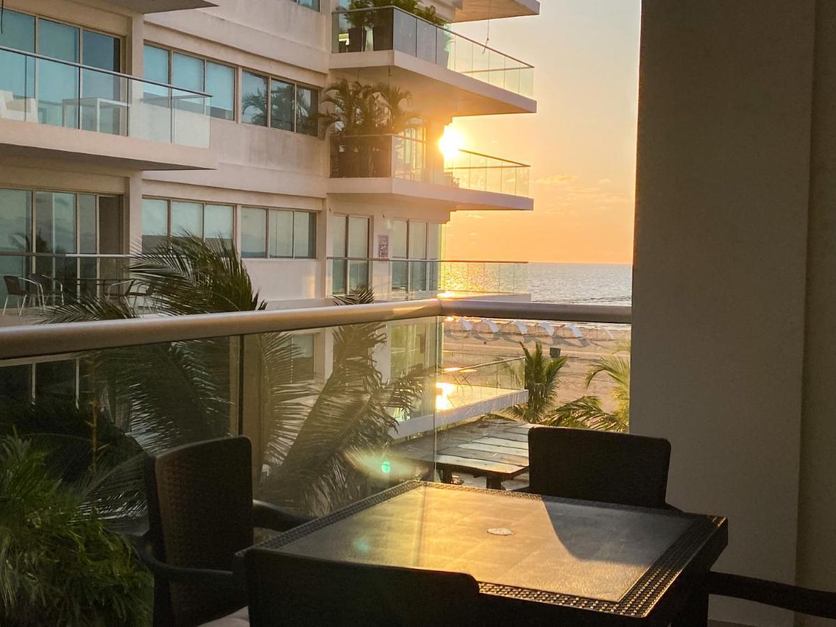 Apartamento en Cartagena con vista al mar Exterior foto