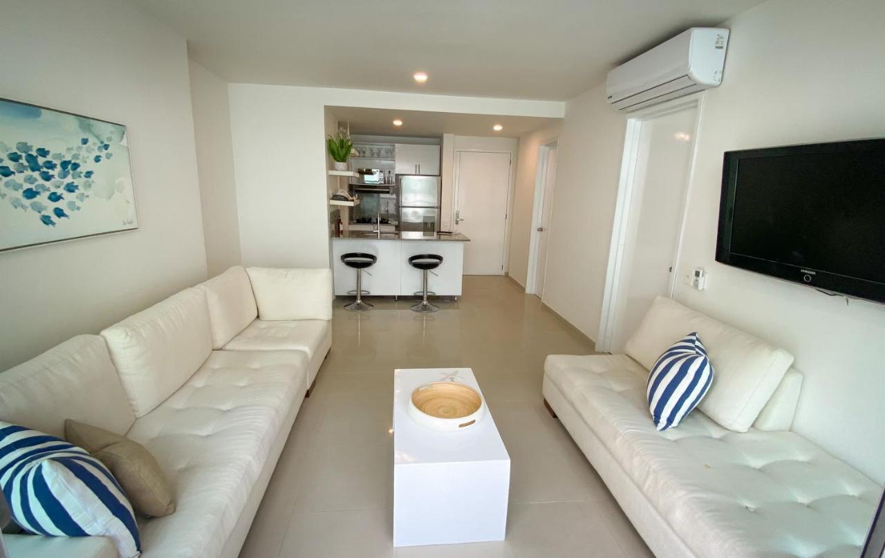 Apartamento en Cartagena con vista al mar Exterior foto