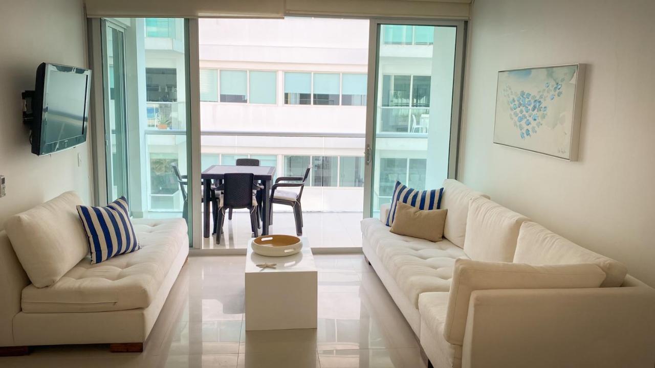 Apartamento en Cartagena con vista al mar Exterior foto